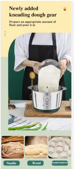 “Stainless Steel Manual Food Chopper – Durable Vegetable & Meat Cutter for Easy Kitchen Prep