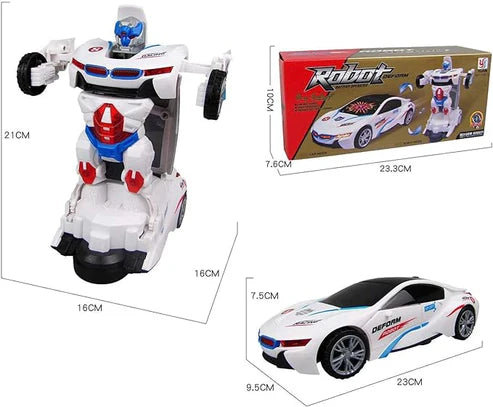 Robot Deform Car Toy for Kids – 2-in-1 Transforming Car & Robot in Dubai