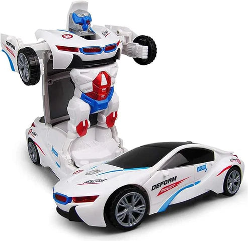 Robot Deform Car Toy for Kids – 2-in-1 Transforming Car & Robot in Dubai
