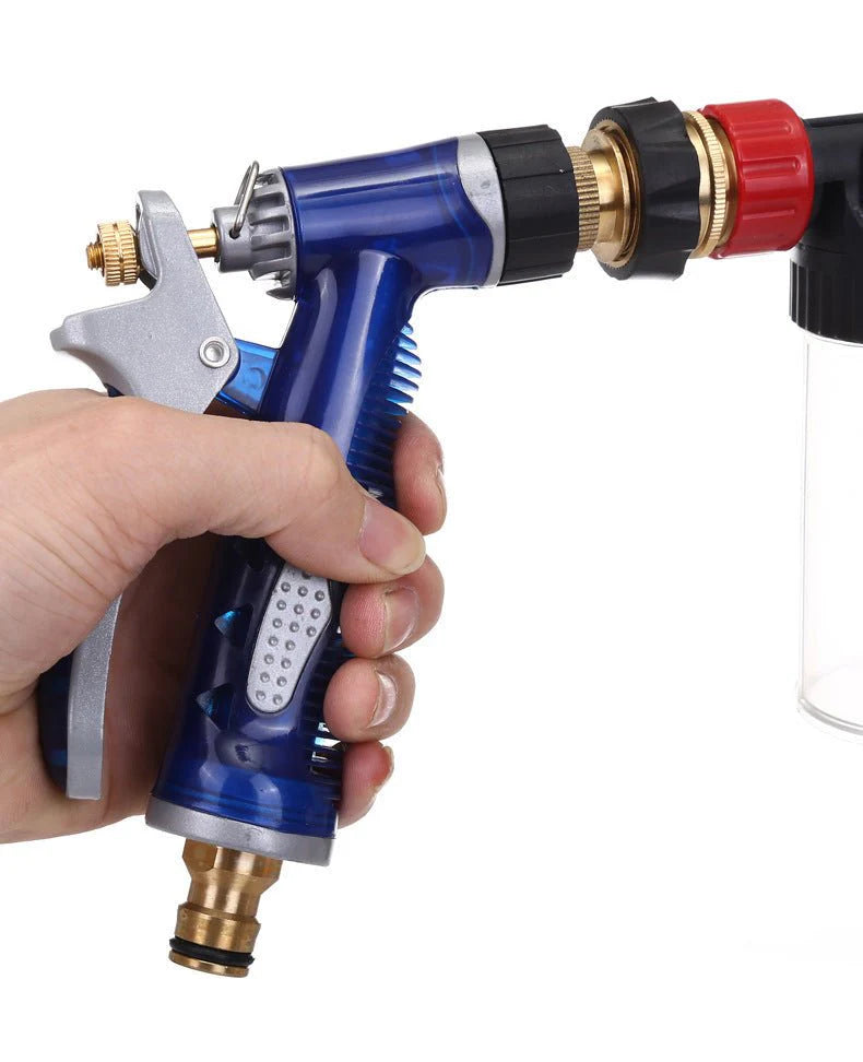 Multifunctional High-Pressure Foam Car Wash Water Gun – Portable Auto Cleaning Spray Nozzle for Dubai