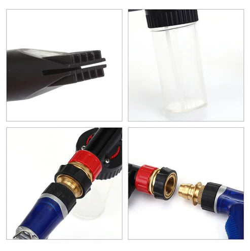 Multifunctional High-Pressure Foam Car Wash Water Gun – Portable Auto Cleaning Spray Nozzle for Dubai