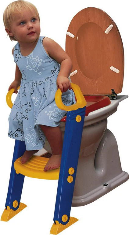 Kids Potty Training Toilet Ladder Seat – Adjustable Child Toilet Trainer with Step Stool UAE