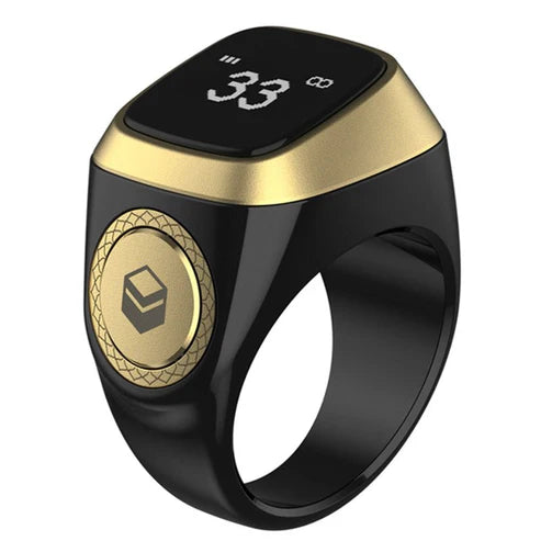 Smart Zikr Ring – Digital Tasbeeh Counter with OLED Display for Prayer & Dhikr UAE